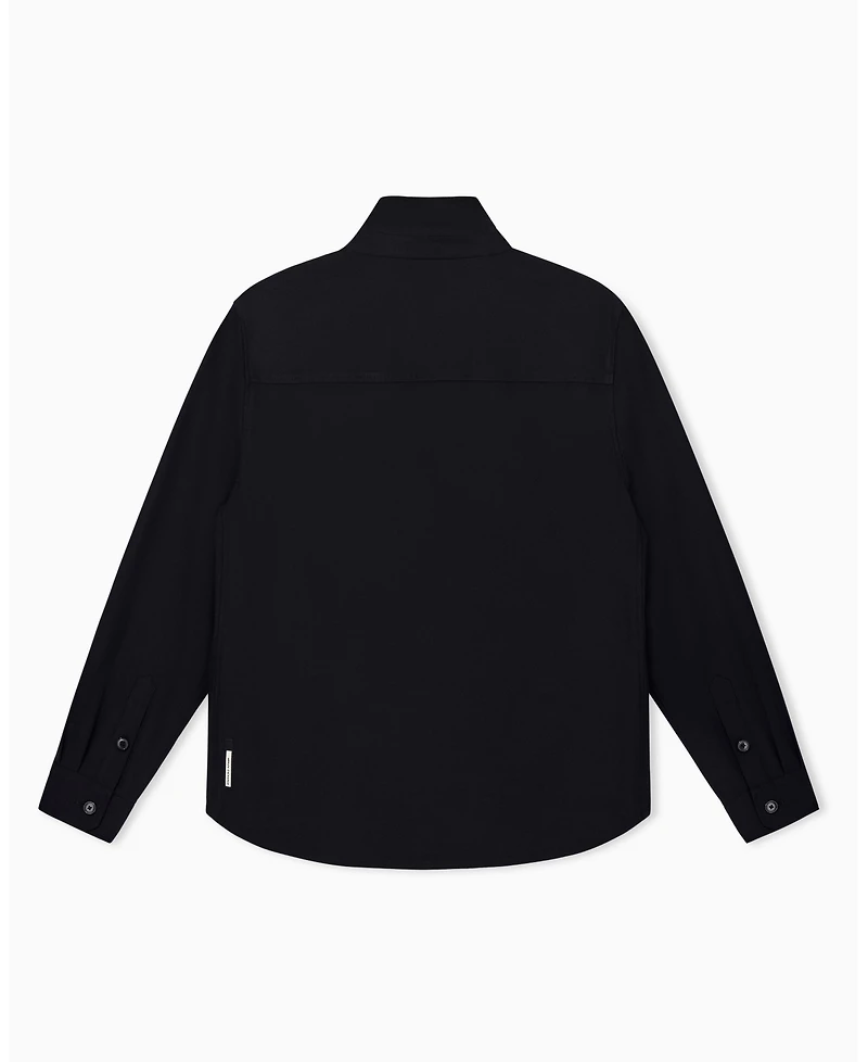 A|X Armani Exchange Men's Mandarin Collar Blazer