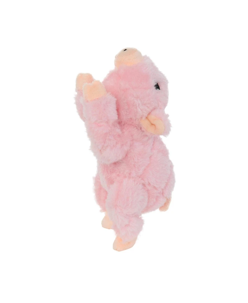 Mighty Jr Farm Piggy 2 Pack, Durable Plush Squeaky Dog Toy