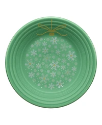 Fiesta Meadow Snowflakes Luncheon 9" Ornament Plate, Exclusively at Macy's