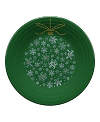 Fiesta Jade Snowflakes Luncheon 9" Ornament Plate, Exclusively at Macy's