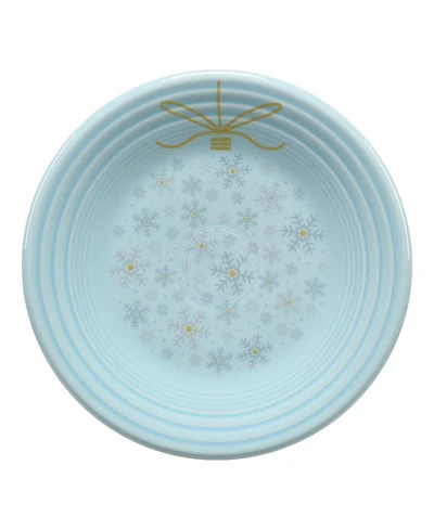 Fiesta Sky Snowflakes Luncheon 9" Ornament Plate, Exclusively at Macy's