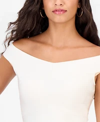 Guess Women's Off-The-Shoulder Alexis Bandage Top