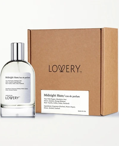 Lovery Midnight Haze Eau de Parfum Spray, Made in Usa, 3.4 oz