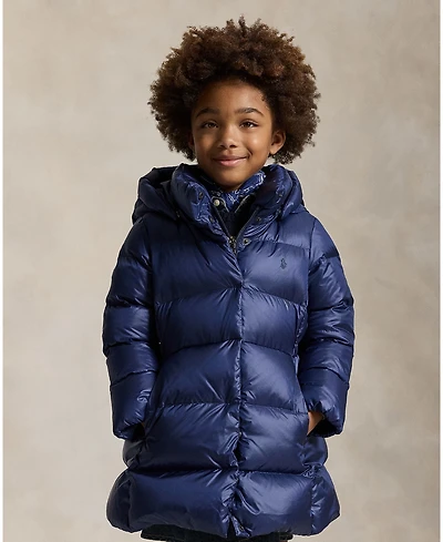 Polo Ralph Lauren Girls 2T-6X Hooded Long Jacket