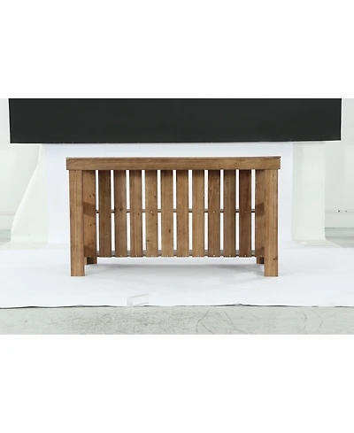 Tribesigns Kitchen Island with Seating and Storage, Farmhouse Wood Stationary Island Table, Coffee Bar Table