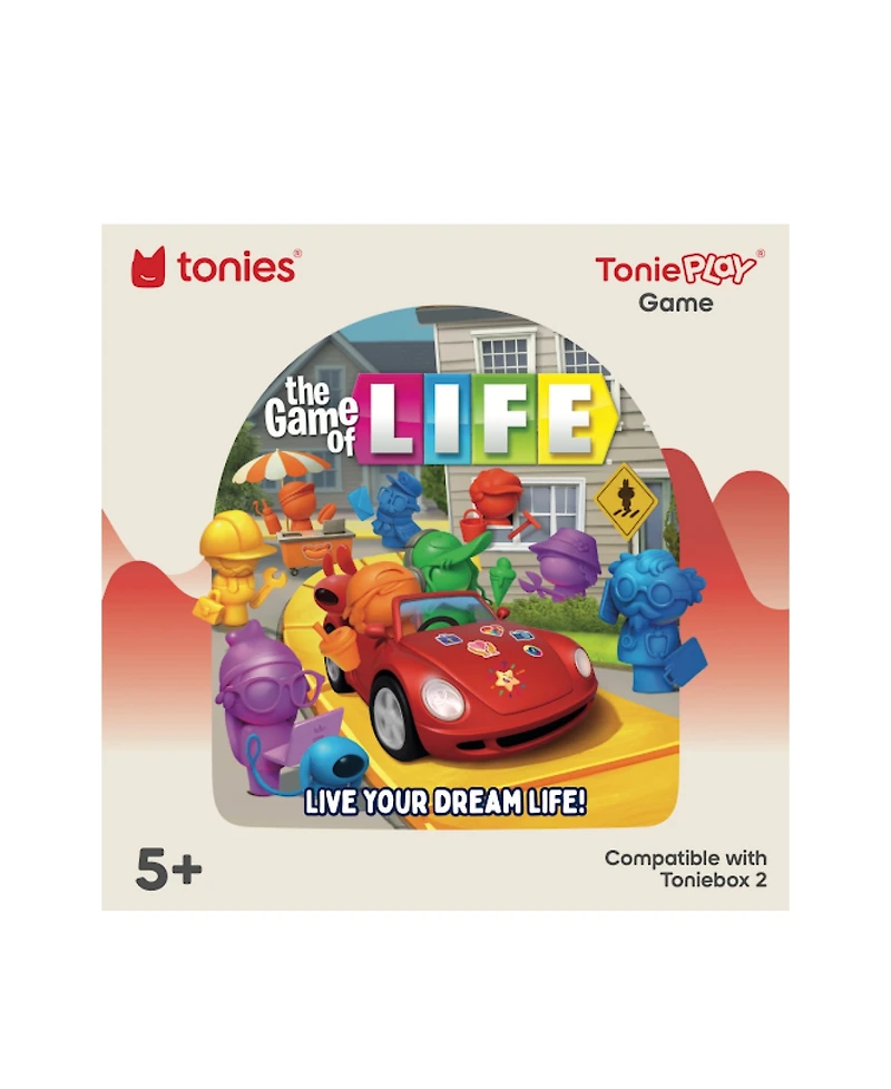 Tonies The Game of Life Audio Family Board Game, Ages 5+