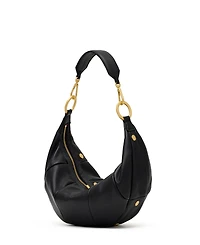 Hammitt Erica Med Suede Small Zipper Closure Shoulder Handbag