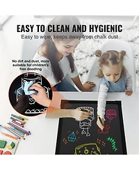 Yobtop Led Message Writing Board Illuminated Erasable Lighted Chalkboard, Neon Effect Menu Sign, Drawing Board with 8 Markers and Remote