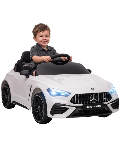 Qaba Licensed Mercedes Amg Cle 53 Electric Car for Kids with Remote,