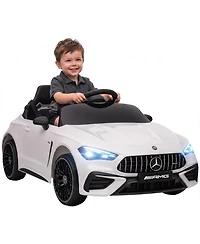 Qaba Licensed Mercedes Amg Cle 53 Electric Car for Kids with Remote,