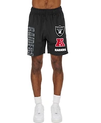 New Era Men's Black Las Vegas Raiders Match Shorts