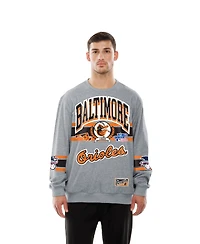 New Era Men's Gray Baltimore Orioles Sport Classics Sweatshirt