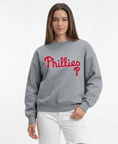 Champion Women's Philadelphia Phillies Graphic Crewneck Sweatshirt