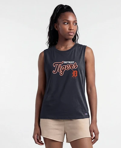Champion Women's Detroit Tigers Muscle Tank Top