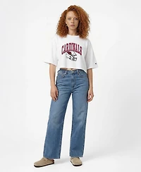 Champion Women's Arizona Cardinals Cropped Boyfriend T-Shirt