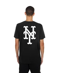 New Era Men's Juan Soto Black York Mets Oversized Graphic T-Shirt