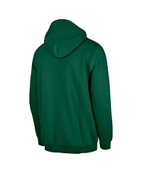 New Era Men's Green York Jets 3rd Down Plaid Pullover Hoodie