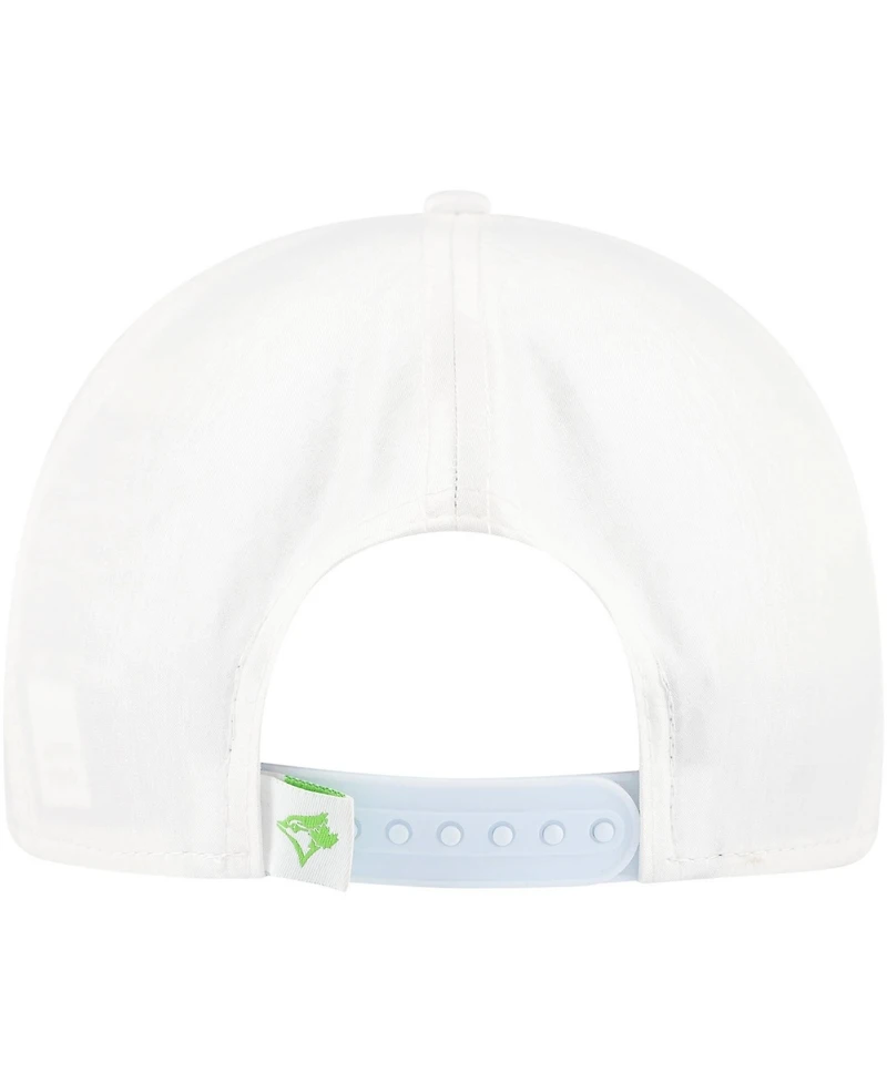 New Era Men's White Toronto Blue Jays Spring Spectrum Golfer Snapback Hat
