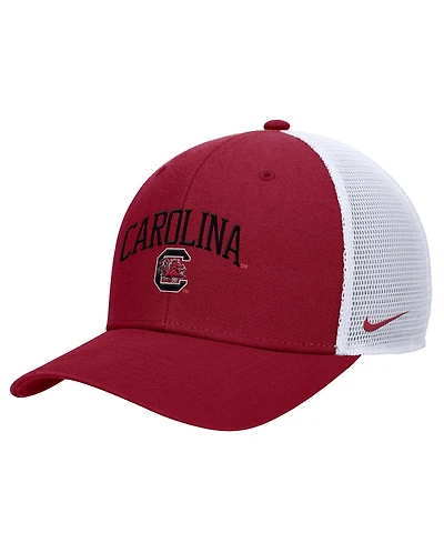 Nike Men's Garnet South Carolina Gamecocks Rise Adjustable Trucker Hat