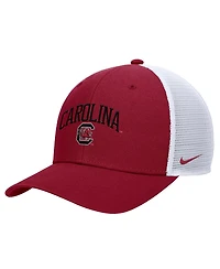 Nike Men's Garnet South Carolina Gamecocks Rise Adjustable Trucker Hat