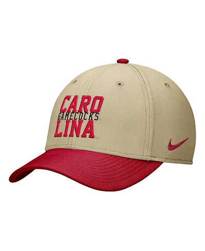 Nike Men's Beige/Garnet South Carolina Gamecocks Dri-fit SwooshFlex Hat