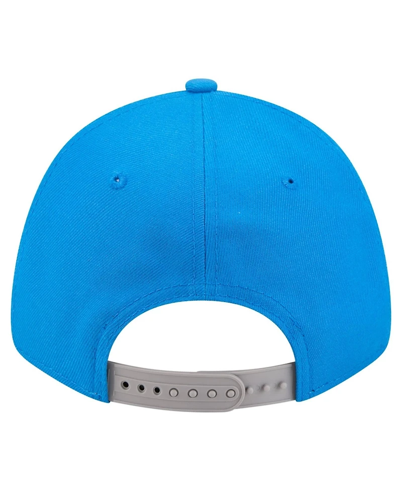 New Era Men's Blue Detroit Lions Core Team 9FORTY Adjustable Hat