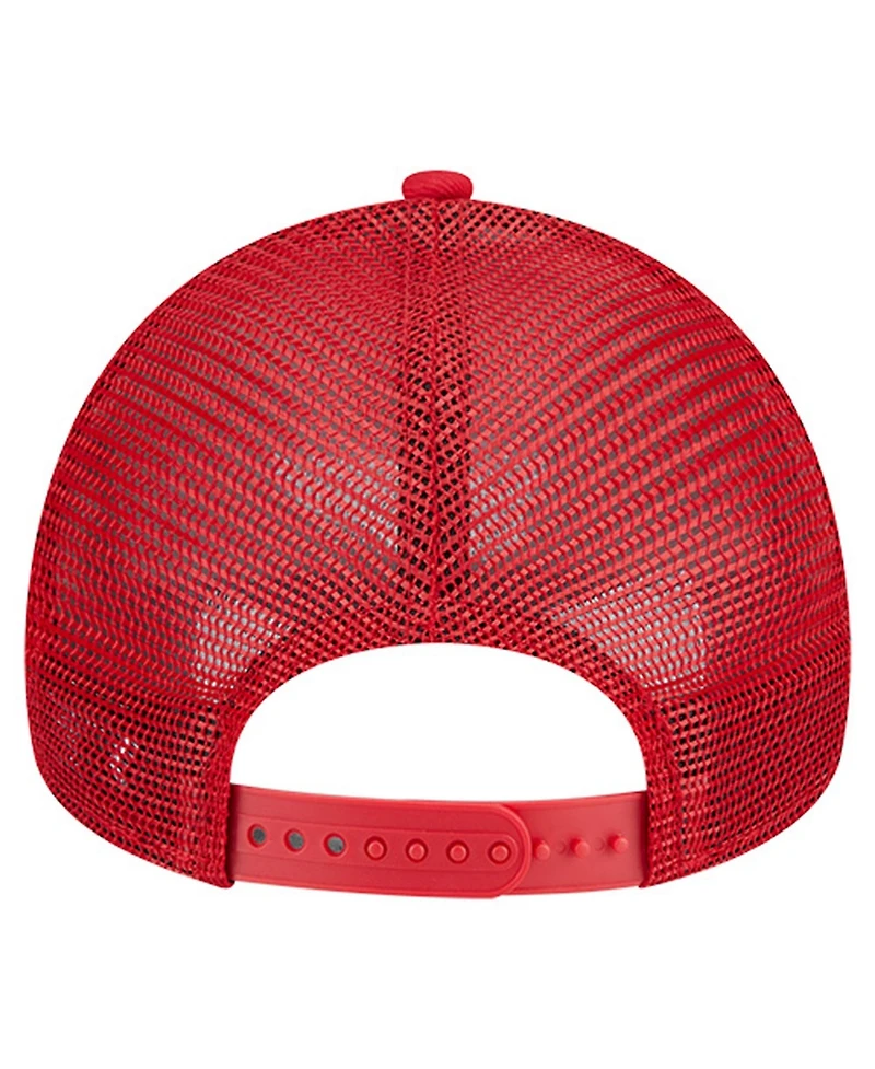 New Era Preschool Scarlet San Francisco 49ers Main A-Frame 9FORTY Adjustable Hat