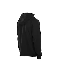 New Era Men's Black Orleans Saints Combine Authentic Raglan Scuba Full-Zip Hoodie