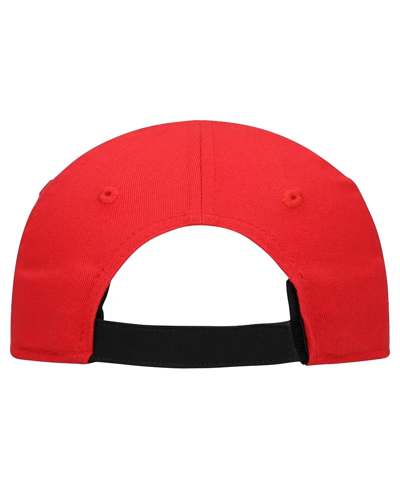 New Era Toddler Red/Black Kansas City Chiefs Arch Coolera 9FORTY A-Frame Adjustable Hat