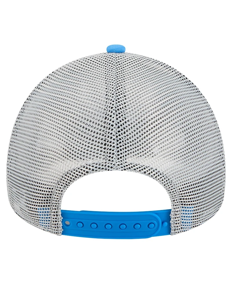 New Era Toddler White/Blue Detroit Lions Streak 9FORTY A-Frame Adjustable Hat
