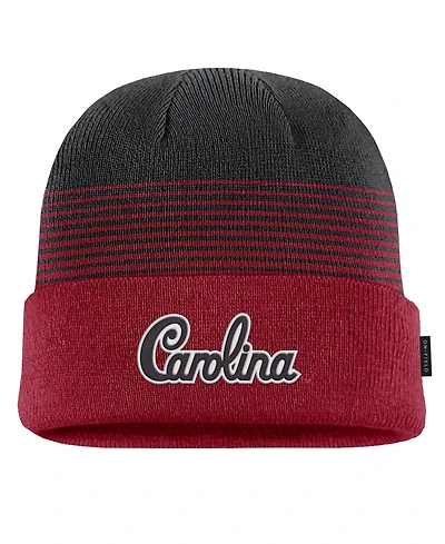 Nike Men's Garnet/Black South Carolina Gamecocks 2026 On-Field Gradient Terra Cuffed Knit Hat