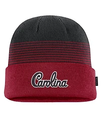 Nike Men's Garnet/Black South Carolina Gamecocks 2026 On-Field Gradient Terra Cuffed Knit Hat