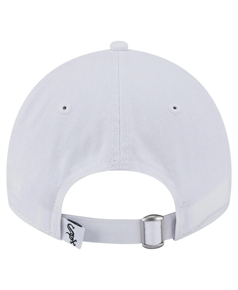 New Era Women's White Chicago White Sox Team Fan 9TWENTY Adjustable Hat