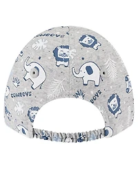 New Era Baby Boys and Girls Gray Dallas Cowboys Animal 9TWENTY Flex Hat