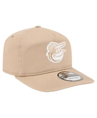 New Era Men's Light Beige Baltimore Orioles Cam 19TWENTY Adjustable Hat