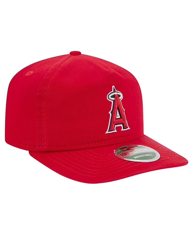 New Era Men's Red Los Angeles Angels Team 19TWENTY Adjustable Hat
