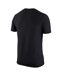 Nike Men's Black San Antonio Spurs Logo T-Shirt