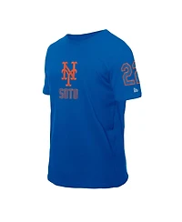 New Era Men's Juan Soto Royal York Mets Design Lab Name Number T-Shirt