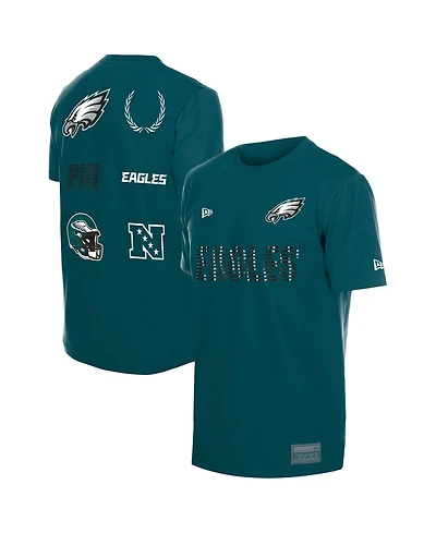 New Era Men's Midnight Green Philadelphia Eagles Match T-Shirt