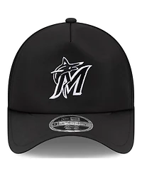 New Era Men's Miami Marlins 2026 Batting Practice Apex 9FORTY Adjustable Trucker Hat