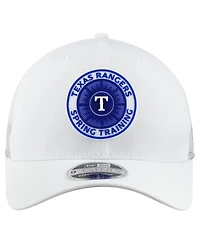 New Era Men's White Texas Rangers 2026 Spring Training Fan Pack 9SEVENTY Adjustable Trucker Hat