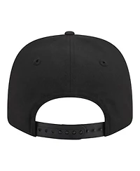 New Era Men's Black Cincinnati Reds Tonal Camo 9SEVENTY Stretch-Snap Hat