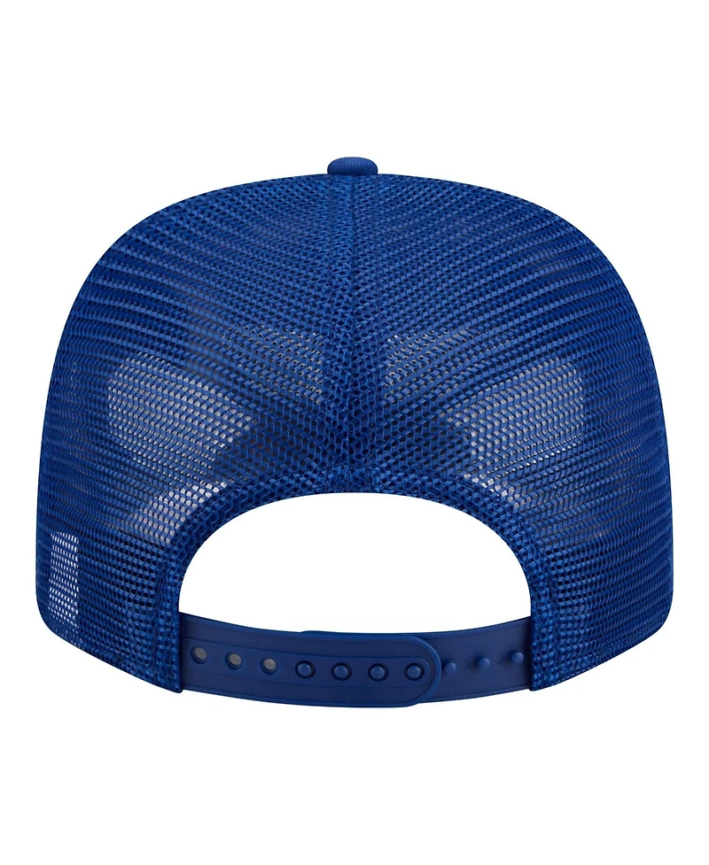 New Era Men's Royal New York Mets Contest 9SEVENTY Adjustable Trucker Hat
