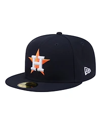New Era Men's Navy Houston Astros Hidden Hit 59FIFTY Fitted Hat