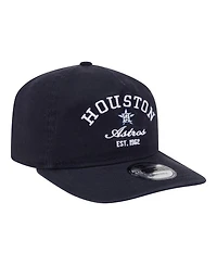New Era Men's Navy Houston Astros Stacked 19TWENTY Adjustable Hat