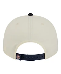 New Era Men's Cream/Navy Detroit Tigers Classic A-Frame 9FIFTY Snapback Hat