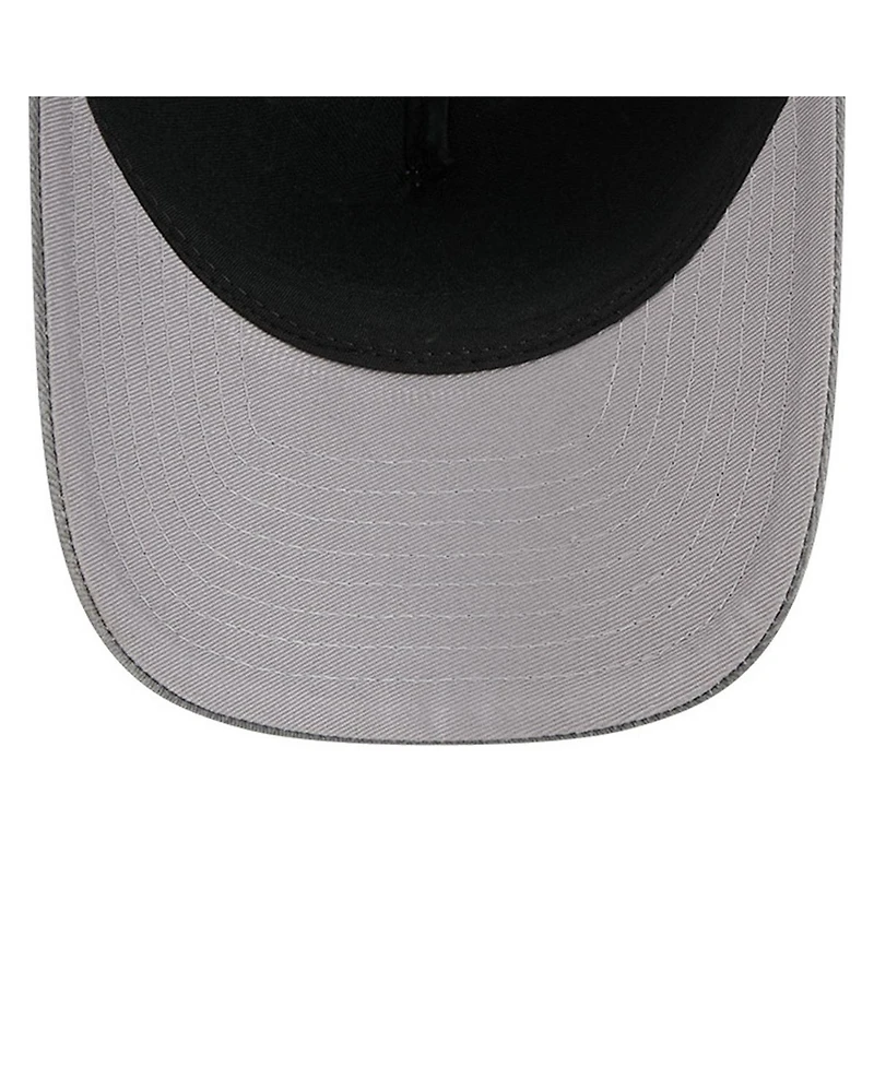 New Era Men's Navy/Gray Dallas Cowboys 9FORTY Felt A-Frame Adjustable Hat