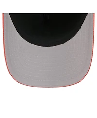 New Era Men's Navy/Orange Chicago Bears 9FORTY Felt A-Frame Adjustable Hat