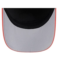 New Era Men's Black/Orange San Francisco Giants Rope M-Crown A-Frame 39THIRTY Flex Hat
