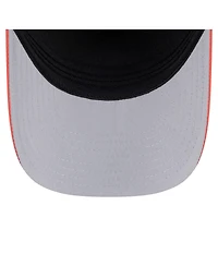 New Era Men's Black/Orange Baltimore Orioles Rope M-Crown A-Frame 39THIRTY Flex Hat